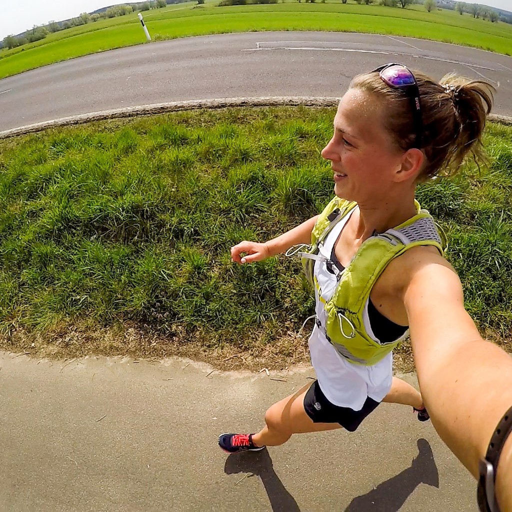 Laufrucksack, Laufen, Triathlon, Teresa Walter, theatritralisch