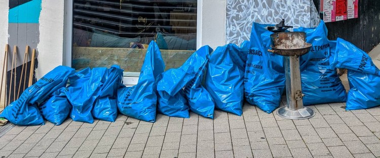 Clean up Challenge, Müll-sammel-Aktion, Cleanupwalk, Cleanuprun, Gießen