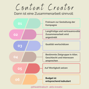 Zusammenarbeit, Content Creator, Social Media, Instagram