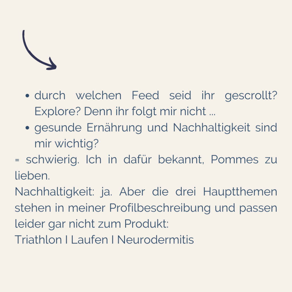 Beispiel Influencer Anfragen per Instagram Nachricht, theatritralisch